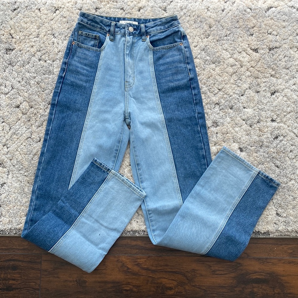 Pacsun two-tone jeans